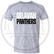 Load image into Gallery viewer, Delavan Panthers Distressed Tee
