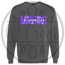 Load image into Gallery viewer, Comfort Colors Royalty Cursive Crewneck
