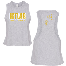 Load image into Gallery viewer, HitLab Bella + Canvas Racerback Cropped Tank
