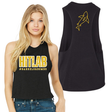 Load image into Gallery viewer, HitLab Bella + Canvas Racerback Cropped Tank
