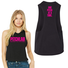Load image into Gallery viewer, PitchLab Bella + Canvas Racerback Cropped Tank
