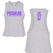 Load image into Gallery viewer, PitchLab Bella + Canvas Racerback Cropped Tank
