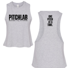 Load image into Gallery viewer, PitchLab Bella + Canvas Racerback Cropped Tank
