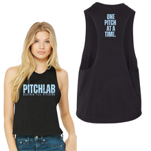 Load image into Gallery viewer, PitchLab Bella + Canvas Racerback Cropped Tank
