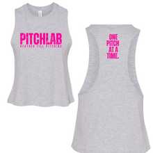 Load image into Gallery viewer, PitchLab Bella + Canvas Racerback Cropped Tank
