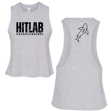 Load image into Gallery viewer, HitLab Bella + Canvas Racerback Cropped Tank

