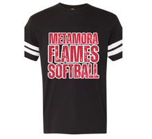 Load image into Gallery viewer, LAT Black Football Tee
