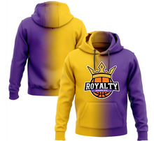 Load image into Gallery viewer, Purple &amp; Gold Ombre Hoodie
