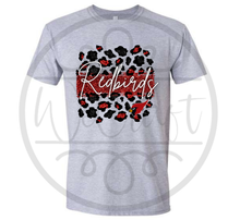 Load image into Gallery viewer, Redbirds Leopard T-Shirt
