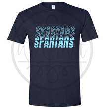 Load image into Gallery viewer, Spartans Stacked Tee
