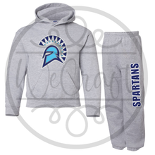 Load image into Gallery viewer, Youth Spartans Hoodie Sweat Set - Gray

