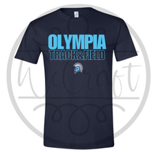 Load image into Gallery viewer, Spartans Sports Outline Tee - Navy

