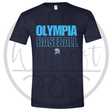 Load image into Gallery viewer, Spartans Sports Outline Tee - Navy
