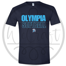 Load image into Gallery viewer, Spartans Sports Outline Tee - Navy
