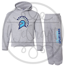 Load image into Gallery viewer, Youth Spartans Hoodie Sweat Set - Gray
