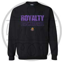 Load image into Gallery viewer, Royalty Outline Crew - Black
