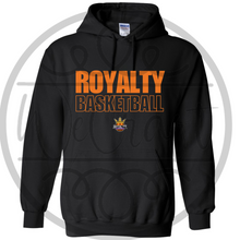 Load image into Gallery viewer, Royalty Basketball Outline Hoodie - Black
