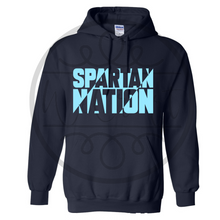 Load image into Gallery viewer, Navy Spartans Hoodie
