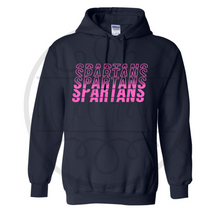 Load image into Gallery viewer, Navy Spartans Hoodie
