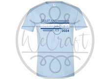 Load image into Gallery viewer, Spartan Wrestling Etched T-Shirt
