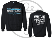 Load image into Gallery viewer, Spartans Wrestling Etched w/ back design
