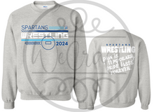 Load image into Gallery viewer, Spartans Wrestling Etched w/ back design
