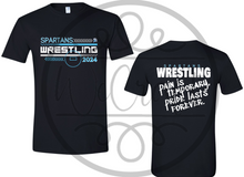 Load image into Gallery viewer, Spartans Wrestling Etched w/ back
