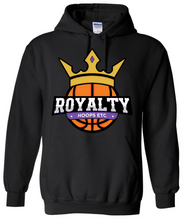Load image into Gallery viewer, Adult Unisex 50/50 Black Hoodie
