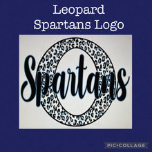 Load image into Gallery viewer, Youth Navy Spartans Tee
